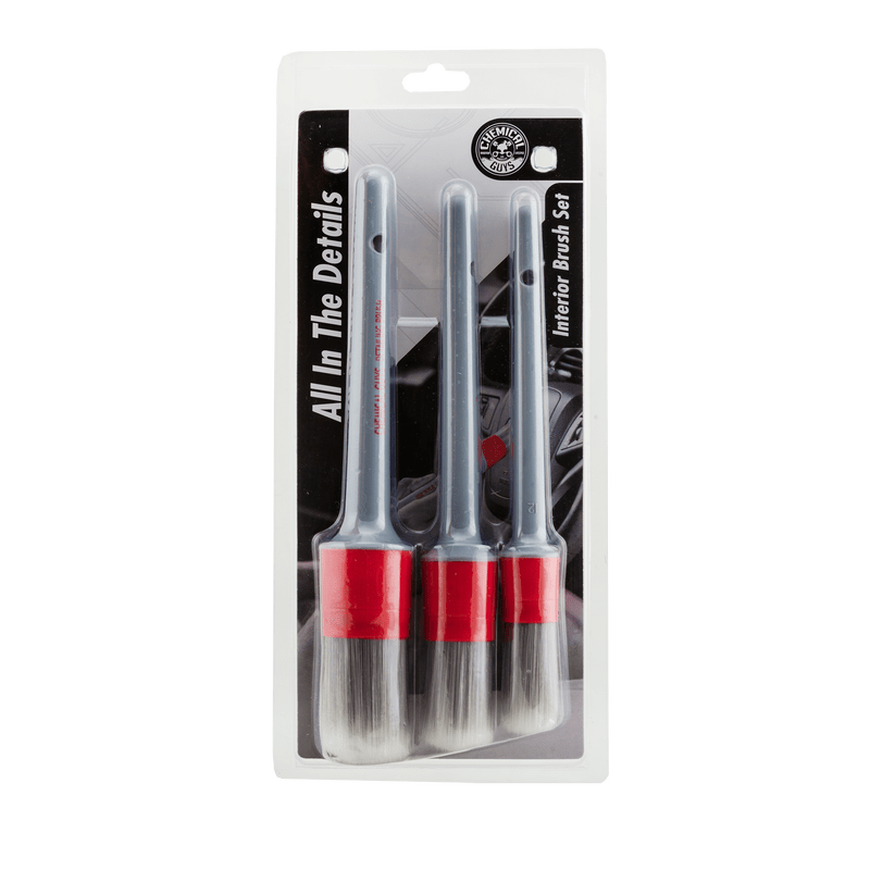 Chemical Guys - Chemical Guys Interior Detailing Brushes - 3 Pack - Panda Motorworks
