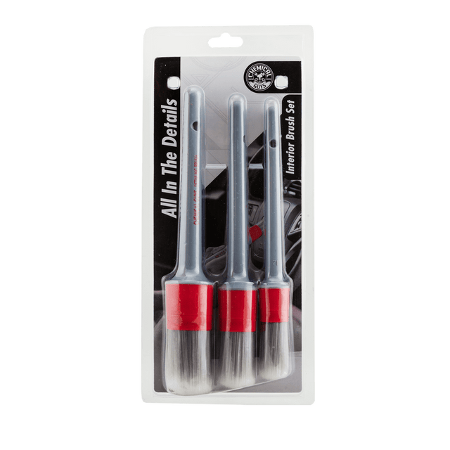 Chemical Guys - Chemical Guys Interior Detailing Brushes - 3 Pack - Panda Motorworks
