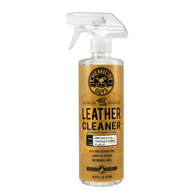 Chemical Guys - Chemical Guys Leather Cleaner Colorless & Odorless Super Cleaner - 16oz - Panda Motorworks