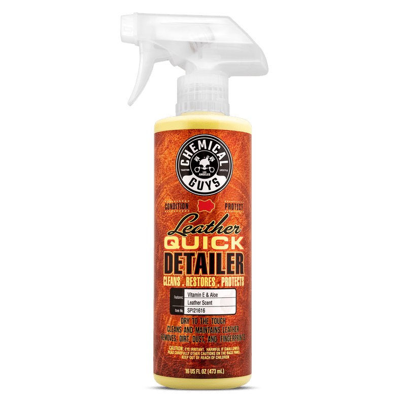 Chemical Guys - Chemical Guys Leather Quick Detailer Care Spray - Matte Finish - 16oz
