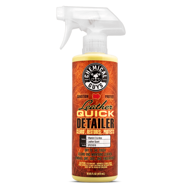 Chemical Guys - Chemical Guys Leather Quick Detailer Care Spray - Matte Finish - 16oz