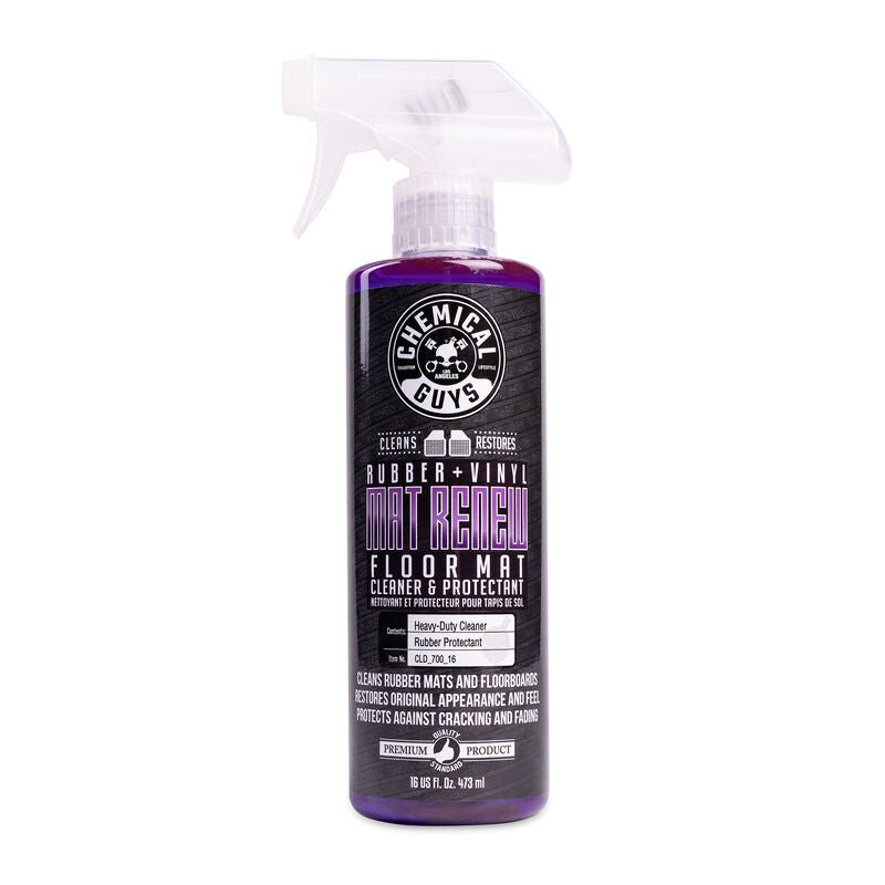 Chemical Guys - Chemical Guys Mat ReNew Rubber + Vinyl Floor Mat Cleaner & Protectant - 16oz