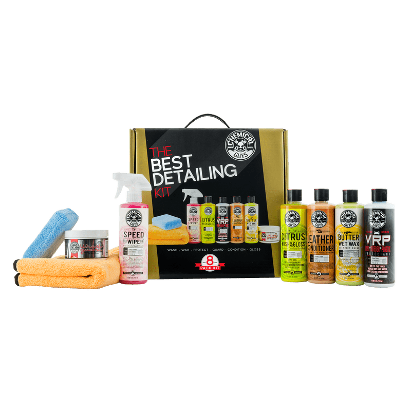 Chemical Guys - Chemical Guys The Best Detailing Kit - 8 Pack - Panda Motorworks