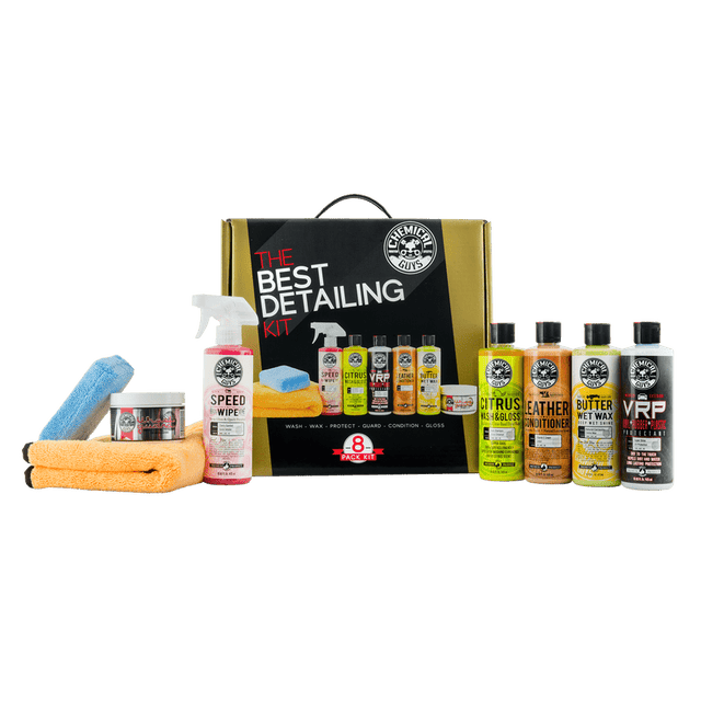 Chemical Guys - Chemical Guys The Best Detailing Kit - 8 Pack - Panda Motorworks