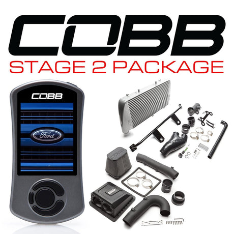 COBB - COBB FORD STAGE 2 POWER PACKAGE SILVER WITH TCM F - 150 ECOBOOST RAPTOR 2017 - 2020, LIMITED 2019 - 2020