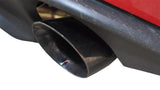 CORSA Performance - Corsa 14 - 15 Volkswagen GTI Mk7 Black Sport 3.0in Cat - Back Dual Rear Exit with Single Pro - Series Tips