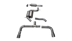 CORSA Performance - Corsa 14 - 15 Volkswagen GTI Mk7 Polished Sport 3.0in Cat - Back Dual Rear Exit