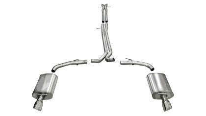 CORSA Performance - Corsa Ford Taurus SHO 3.5L V6 Turbo Polished Sport Cat - Back Exhaust