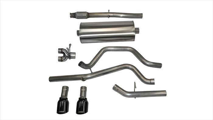 CORSA Performance - CORSA SPORT 3.0IN CAT - BACK SINGLE 4IN 14 - 18 SILVERADO SIERRA 5.3L
