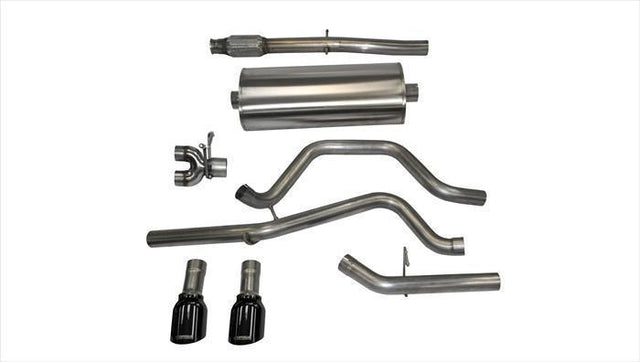 CORSA Performance - CORSA SPORT 3.0IN CAT - BACK SINGLE 4IN 14 - 18 SILVERADO SIERRA 5.3L