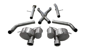 CORSA Performance - Corsa Xtreme 2012 - 2021 Jeep Grand Cherokee SRT 6.4L 2.75in CatBack Exhaust - Panda Motorworks
