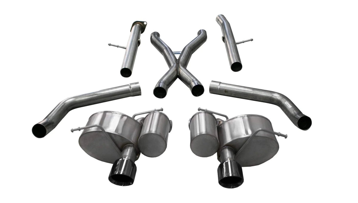 CORSA Performance - Corsa Xtreme 2012 - 2021 Jeep Grand Cherokee SRT 6.4L 2.75in CatBack Exhaust - Panda Motorworks