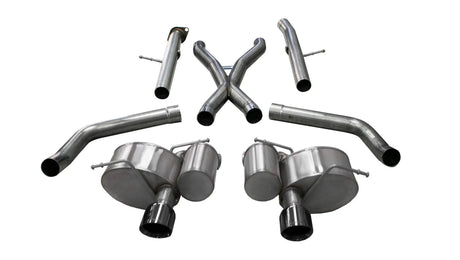 CORSA Performance - Corsa Xtreme 2012 - 2021 Jeep Grand Cherokee SRT 6.4L 2.75in CatBack Exhaust - Panda Motorworks