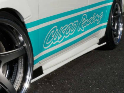 Cusco - Cusco 19+ Toyota Corolla Hatchback Side Skirt Set (Primer/Unpainted) - Panda Motorworks