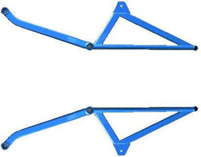 Cusco Power Brace Rear Member Rear CZ4A Evo 10 (must modify Heat Shield) - Panda Motorworks
