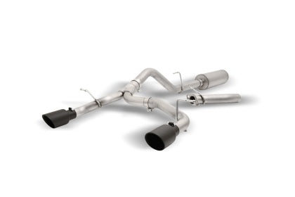 Gibson Performance 2021 Ford Bronco 4dr 2.7 Dual Split Exhaust, Black