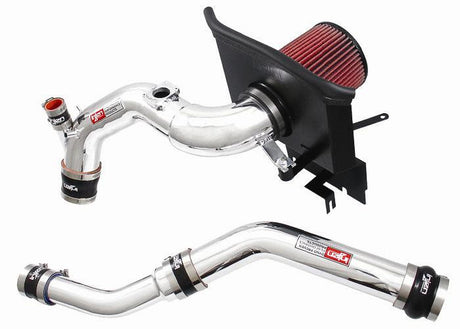 Injen 2008-14 Mitsubishi Evo X 2.0L 4Cyl Polished Short Ram Intake - Panda Motorworks - 1