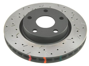 DBA - DBA Ford Focus RS Drilled & Slotted 4000 Series Rotors