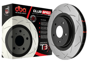 DBA - DBA Ford Focus RS Slotted 4000 Series Rotors