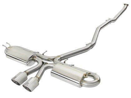 Takeda 3 IN to 2-1/2 IN 304 Stainless Steel Cat-Back Exhaust System