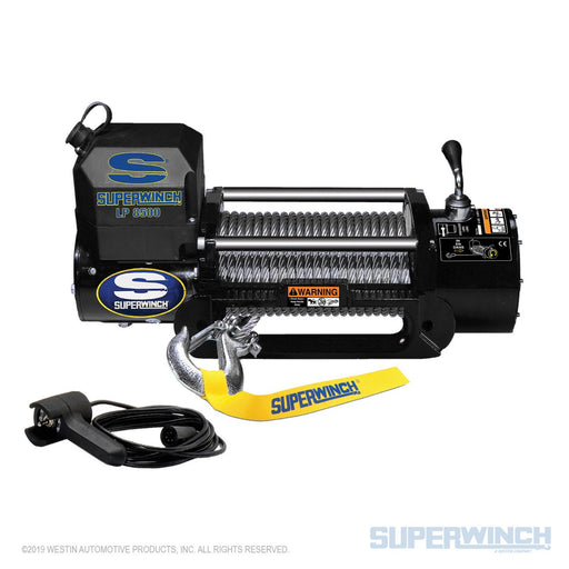 Superwinch 8500 LBS 12 VDC 5/16in x 95ft Steel Rope LP8500 Winch