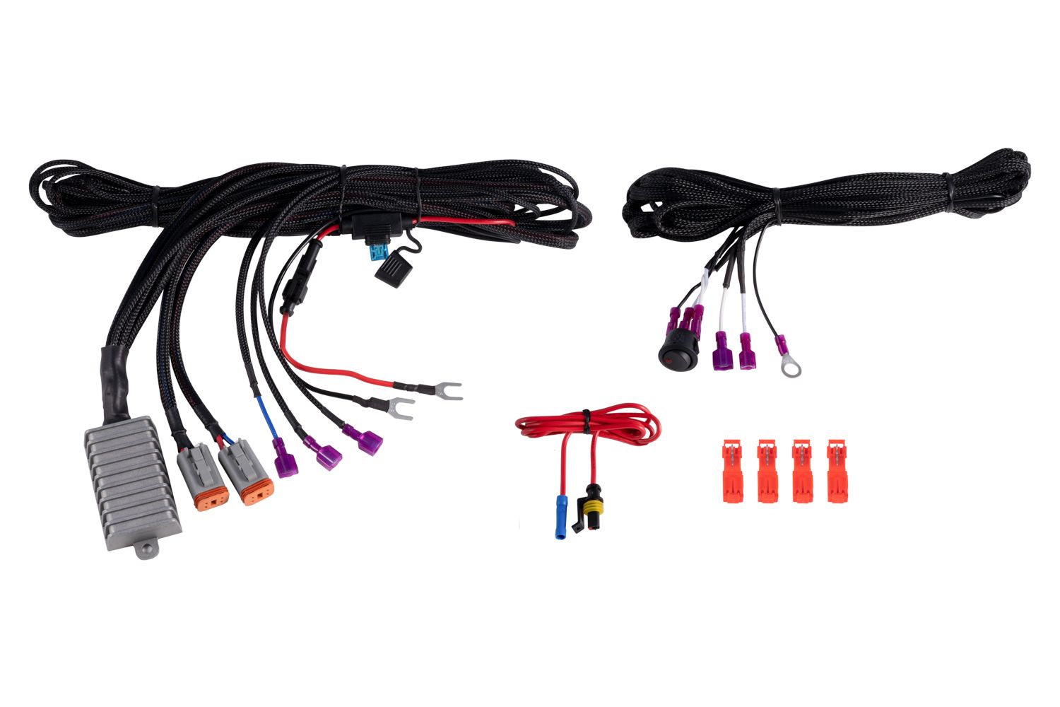 Diode Dynamics Add-on DT 4-Pin Foglight Wiring Harness