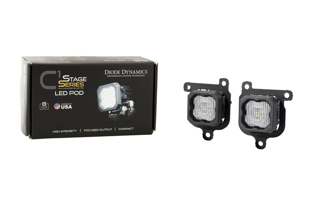 Diode Dynamics SSC1 LED Fog Light Kit for 2021 Ford Bronco Sport