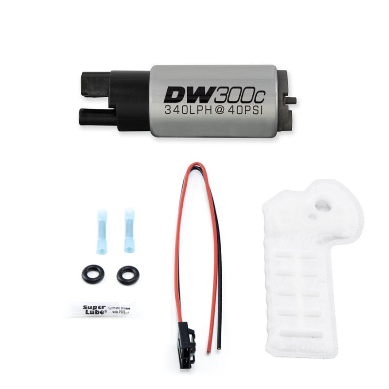 DeatschWerks - DeatschWerks 340lph DW300C Compact Fuel Pump 17 - 20 Honda Civic Type R (w/o Mounting Clips)