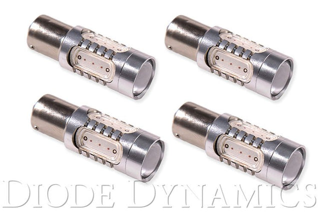 Diode Dynamics - 1156 LED Bulb HP11 LED Red Four Diode Dynamics