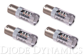 Diode Dynamics - 1156 XP80 LED Amber Four Diode Dynamics