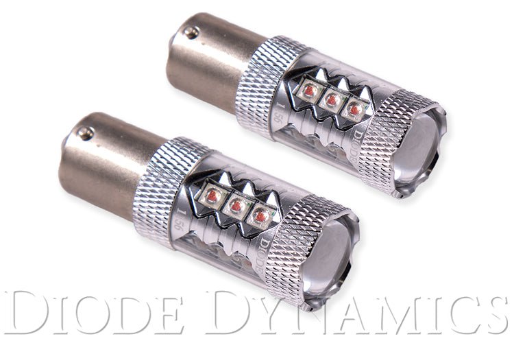 Diode Dynamics - 1156 XP80 LED Bulb Red Pair Diode Dynamics