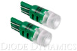 Diode Dynamics - 194 LED Bulb HP3 LED Green Pair Diode Dynamics