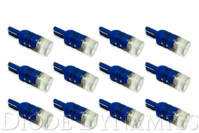 Diode Dynamics - 194 LED Bulb HP5 LED Blue Set of 12 Diode Dynamics