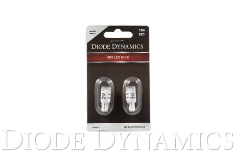 Diode Dynamics - 194 LED Bulb HP5 LED Warm White Short Pair Diode Dynamics