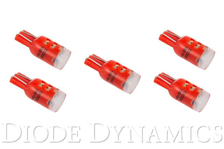 Diode Dynamics - 194 LED Bulb HP5 Red (five) Diode Dynamics