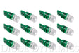 Diode Dynamics - 194 LED Bulb HPHP3 LED Green Set of 12 Diode Dynamics