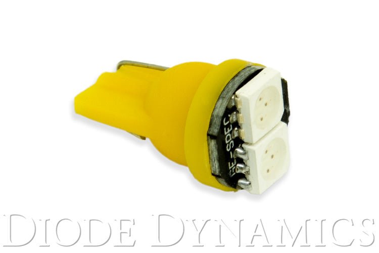 Diode Dynamics - 194 LED Bulb SMD2 LED Amber Single Diode Dynamics