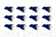Diode Dynamics - 194 LED Bulb SMD2 LED Blue Set of 12 Diode Dynamics