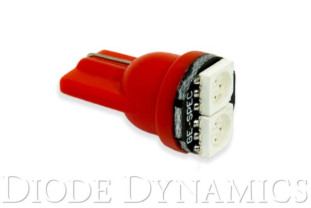 Diode Dynamics - 194 LED Bulb SMD2 LED Red Single Diode Dynamics