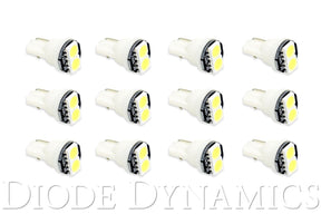 Diode Dynamics - 194 LED Bulb SMD2 LED Warm White Set of 12 Diode Dynamics