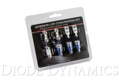 Diode Dynamics - 2010 - 2016 Hyundai Genesis Coupe Interior Kit Stage 1 Blue Diode Dynamics
