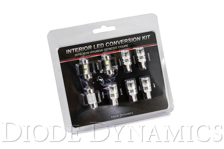 Diode Dynamics - 2010 - 2016 Hyundai Genesis Coupe Interior Kit Stage 1 Cool White Diode Dynamics