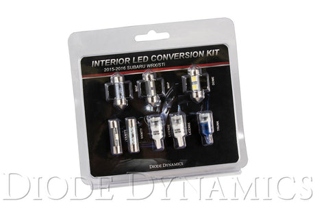 Diode Dynamics - 2015 - 2019 Subaru WRX Interior Light Kit Stage 1 Blue Diode Dynamics