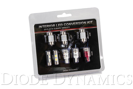 Diode Dynamics - 2015 - 2019 Subaru WRX Interior Light Kit Stage 2 Red Diode Dynamics