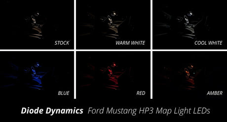 2015 Ford Mustang Interior LED Conversion Kit - Panda Motorworks - 1