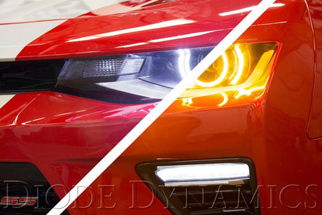 Diode Dynamics - 2016 - 2017 Chevy Camaro Premium Switchback LED Halos Diode Dynamics