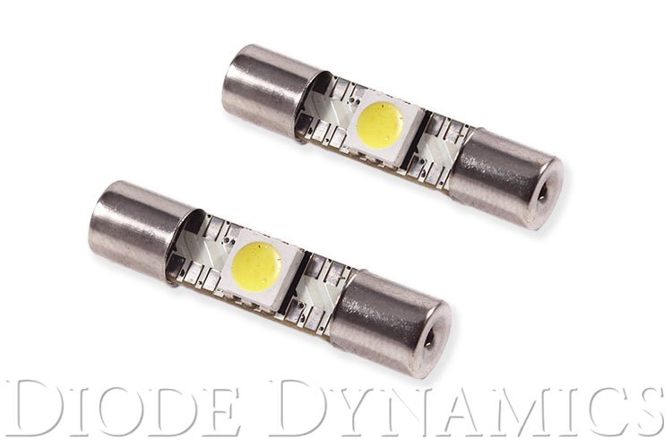 Diode Dynamics - 28mm SMF1 LED Bulb Green Pair Diode Dynamics