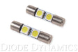 Diode Dynamics - 28mm SMF2 LED Bulb Red Set of 4 Diode Dynamics