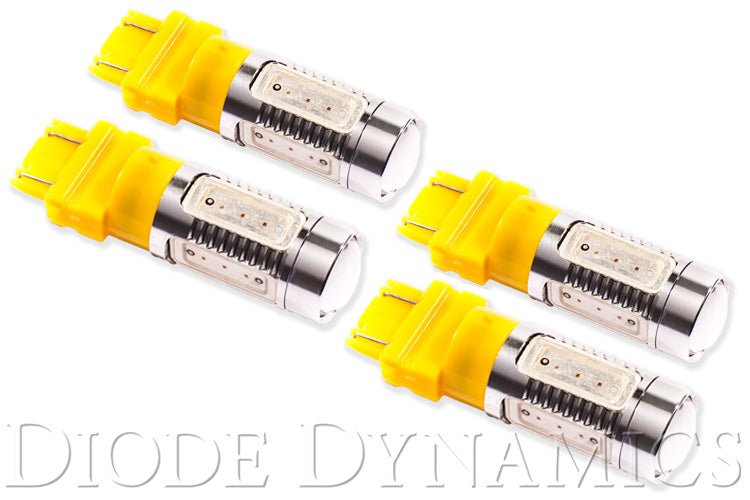 Diode Dynamics - 3157 LED Bulb HP11 LED Amber Set of 4 Diode Dynamics