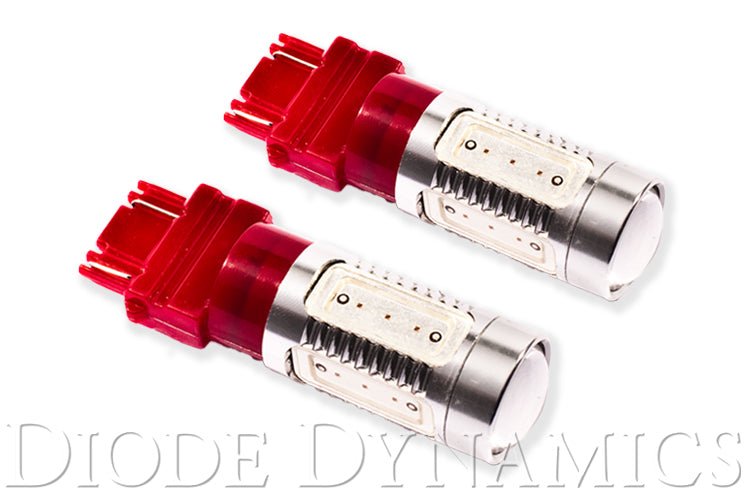 Diode Dynamics - 3157 LED Bulb HP11 LED Red Pair Diode Dynamics